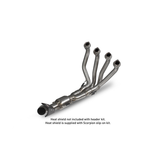 Scorpion Exhaust Kawasaki Z900 2017 - 2019 Header Pipes Fits to O.E and Scorpion slip-on silencer. Catalyst not included